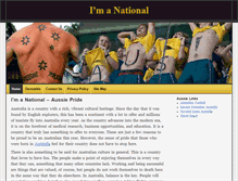 Tablet Screenshot of imanational.com